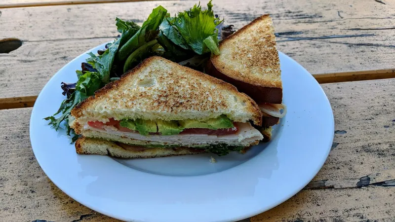 egg sandwich La Boulangerie de San Francisco, Noe Valley