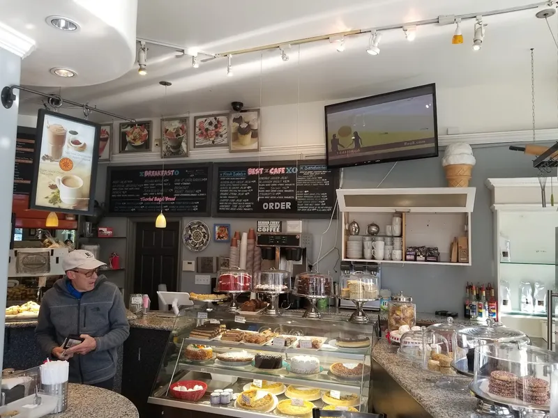 egg sandwich Cafe XO in Noe Valley