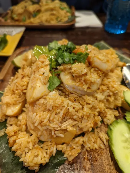 Fried rice Kin Thai Street Eatery in Midtown