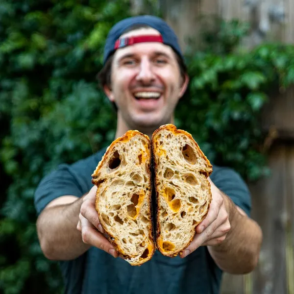 avocado toast Tommy and Atticus @ Pacific Palisades Sunday Farmers Market