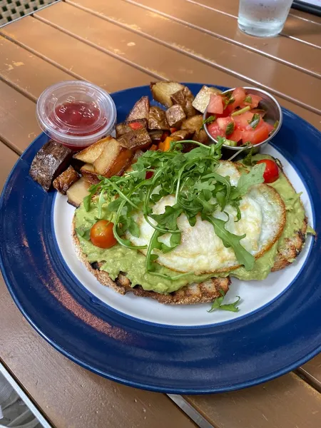 avocado toast MATTHEWS GARDEN CAFE