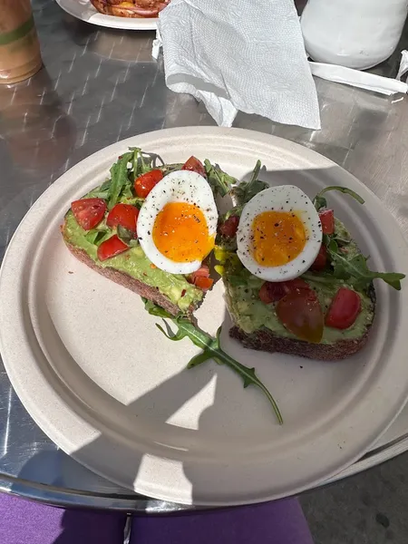 avocado toast Rustic Coffee