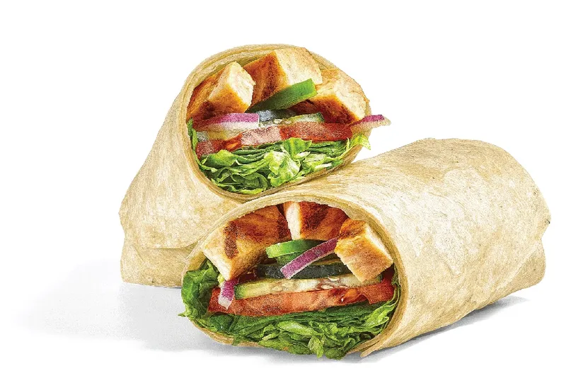 chicken wraps Subway in Atwater Village