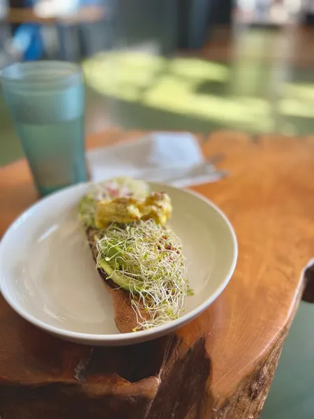 avocado toast Component Coffee Fresno