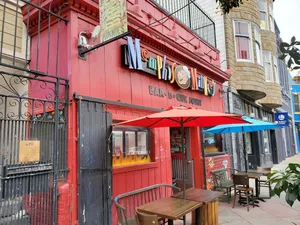 outdoor dining in Lower Haight San Francisco