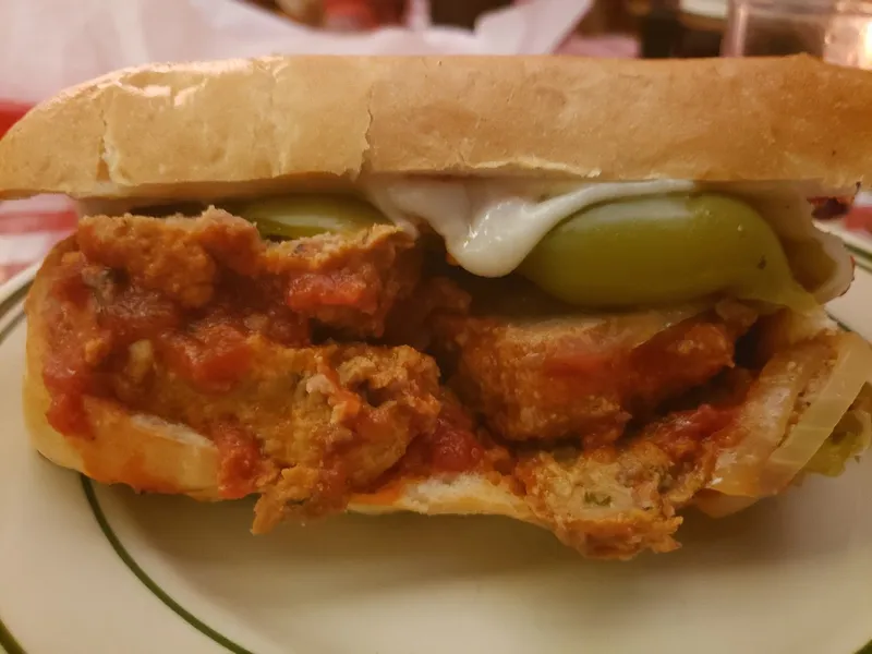 chicken sandwiches Filippi's Pizza Grotto Little Italy in Little Italy