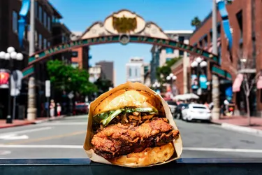 Top 10 turkey burgers in Little Italy San Diego