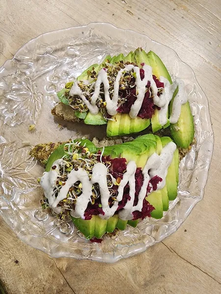 avocado toast Raw Fresno