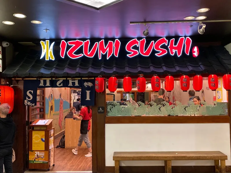 Salmon restaurants Izumi Kaiten Sushi