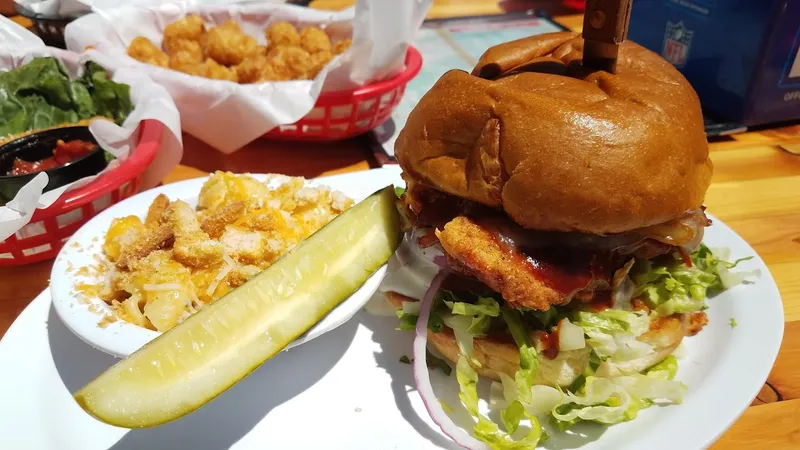 chicken sandwiches Dirty Birds Liberty Station