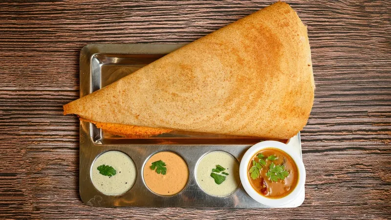 bruschetta Dosa Studio Vegetarian Restaurant & Catering