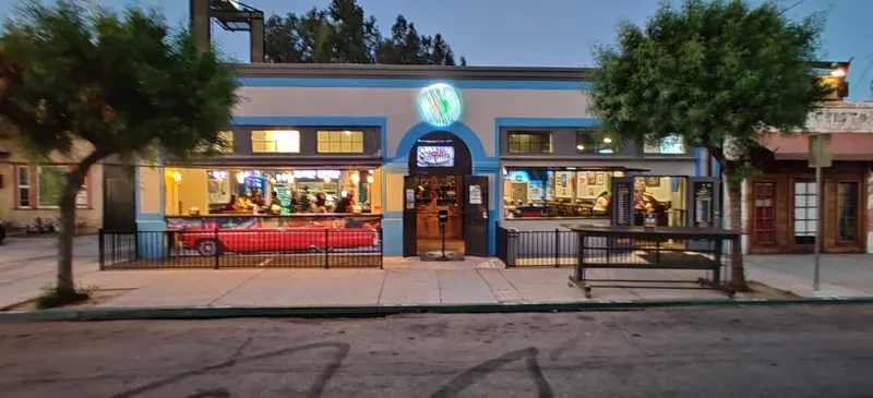 outdoor dining Barrio Dogg in Barrio Logan