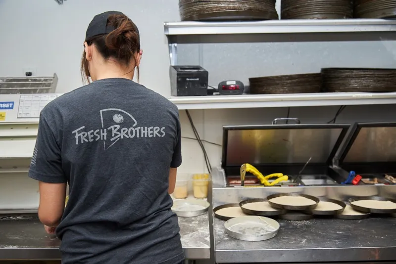 caesar salad Fresh Brothers Pizza Brentwood