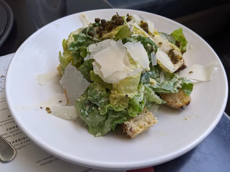 caesar salad Pizzana in Brentwood