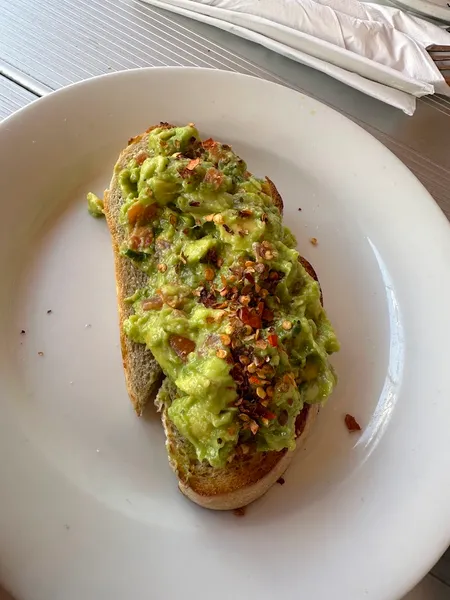 avocado toast Amandine Patisserie Cafe