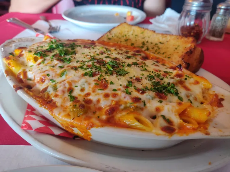 baked ziti Sauced Pizzeria