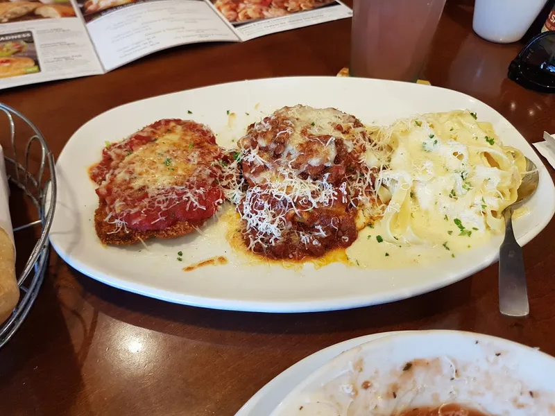 chicken parmesan Olive Garden Italian Restaurant in Point Loma