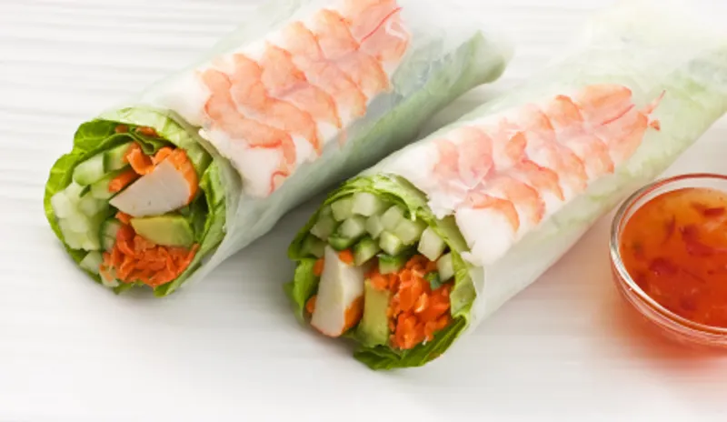 chicken wraps ROLL SPOT sushi & desserts Tokyo Haus Sushi & Grill