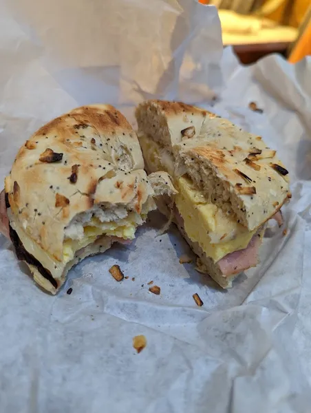 egg sandwich The Posh Bagel