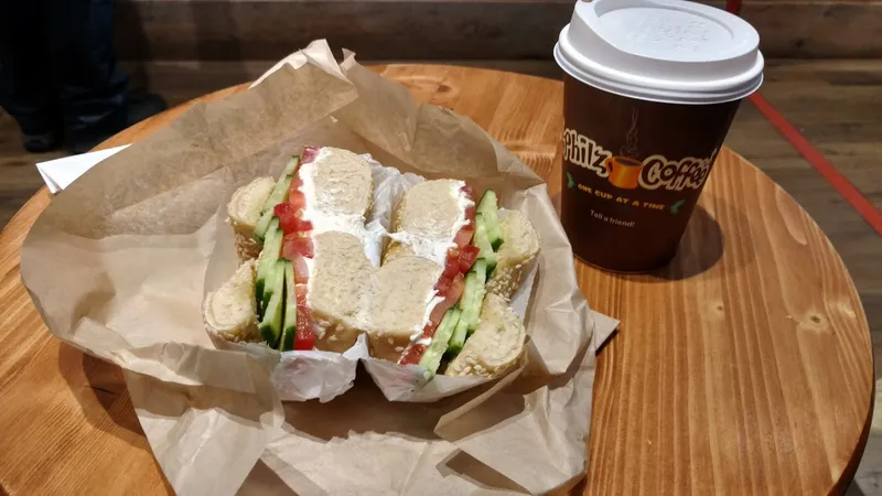 egg sandwich Philz Coffee