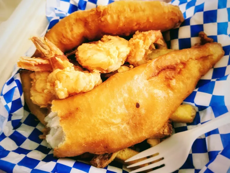 comfort food The Codmother Fish & Chips