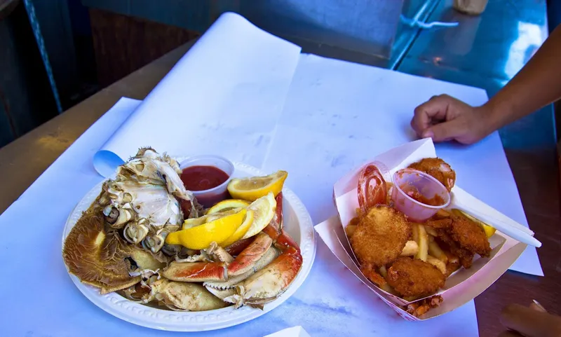 birthday dinner The Crab Station at Fisherman Wharf