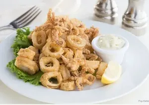 calamari in Fisherman's Wharf San Francisco