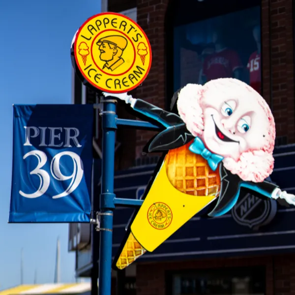 Lappert's Ice Cream Shop at PIER 39