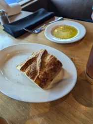 bread pudding in Fisherman's Wharf San Francisco