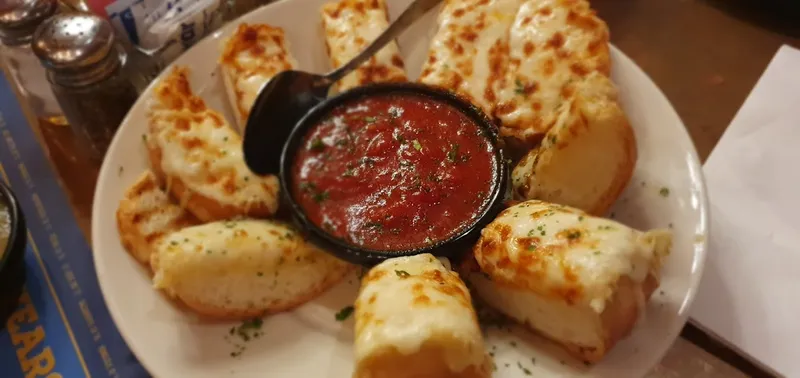 garlic bread The Old Spaghetti Factory in Gaslamp Quarter