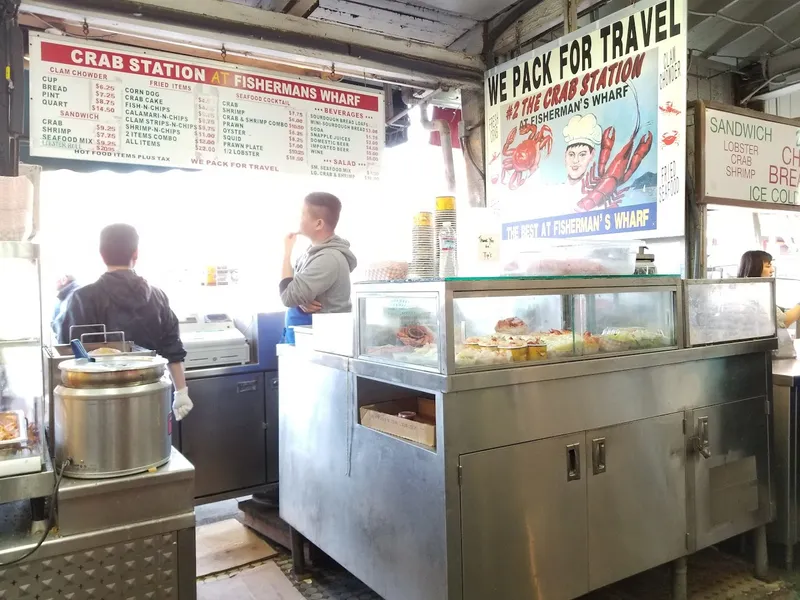 The Crab Station at Fisherman Wharf