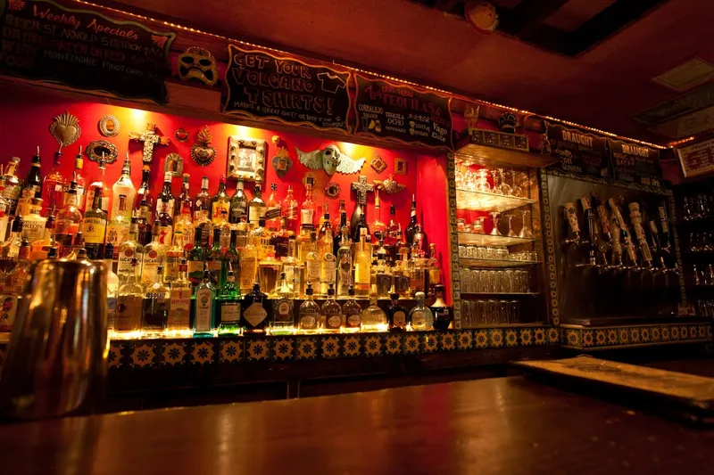 themed bars Under the Volcano