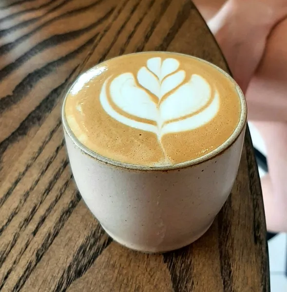 chai latte Tenfold Coffee Company