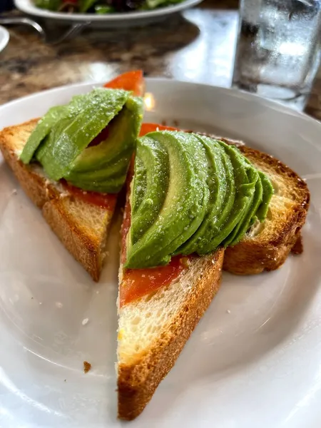 avocado toast Raffa's in Kingwood