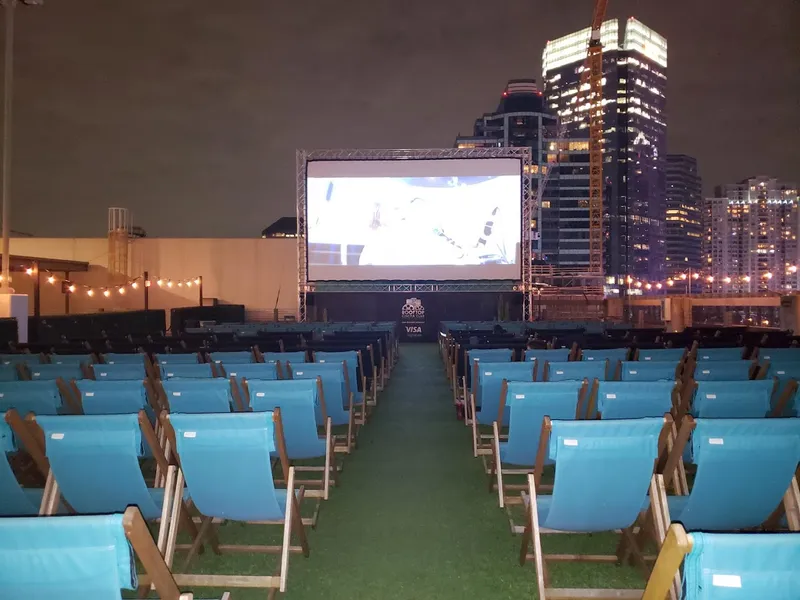 movie theaters Rooftop Cinema Club Uptown