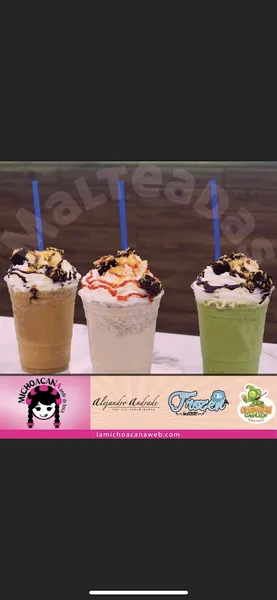 milkshakes La Michoacan a pedir de boca