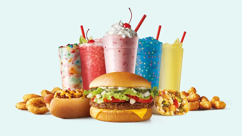 milkshakes Sonic Drive-In in Sharpstown