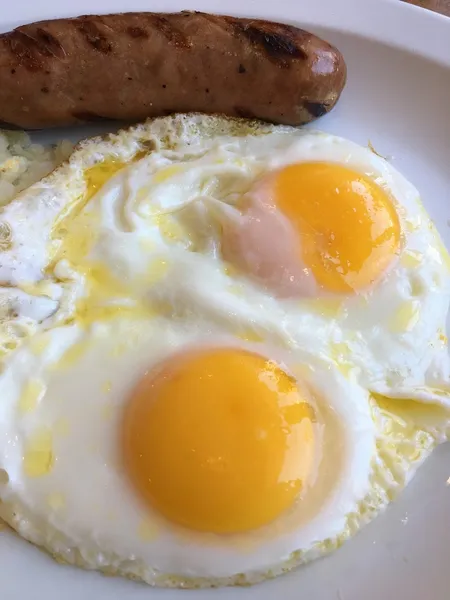 fried eggs Stella's Diner