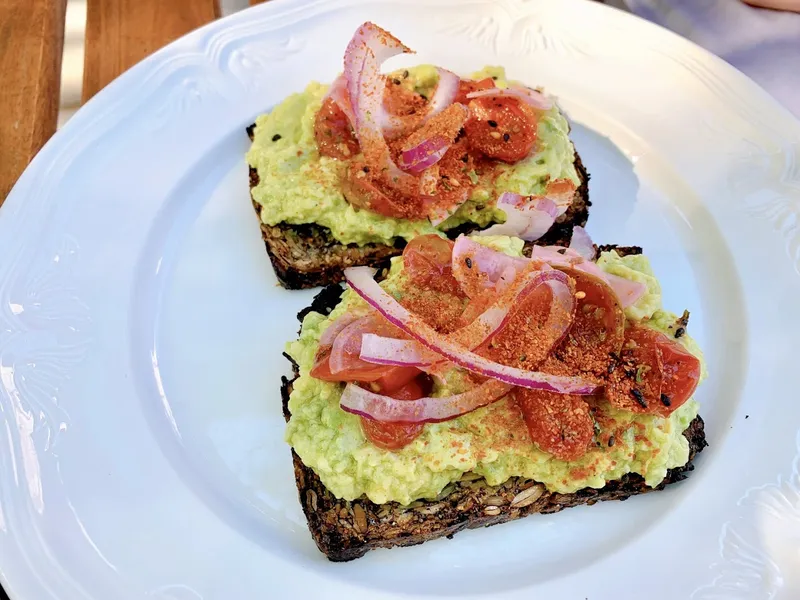 avocado toast Fancy Plants Cafe