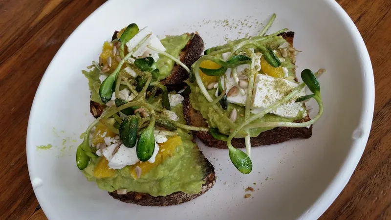 avocado toast Left Coast