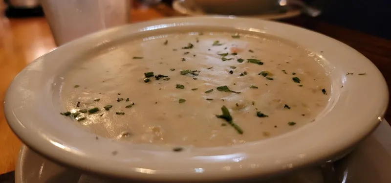 clam chowder King Crab House Chicago