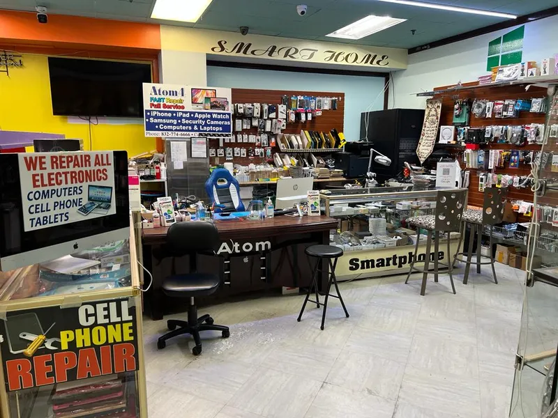 cell phone repair ATOM 4 CELL PHONE REPAIRS & SMART HOME in Alief