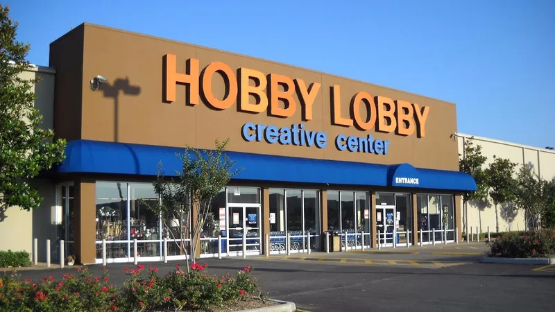 arts and craft stores Hobby Lobby