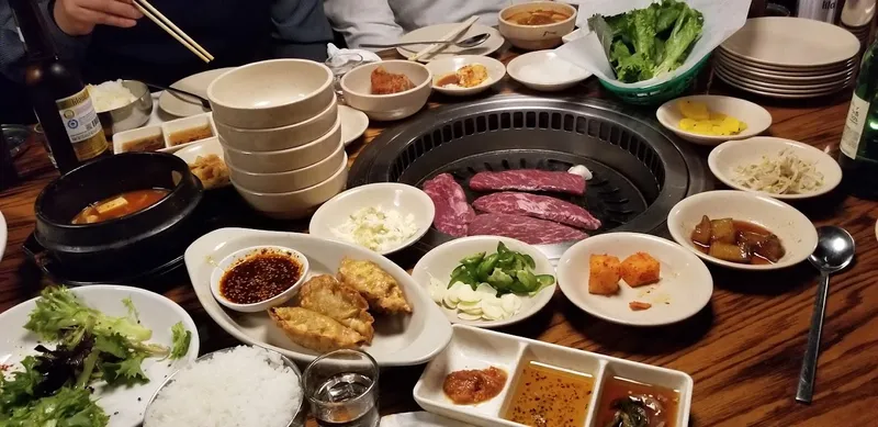 korean restaurants PERILLA fare