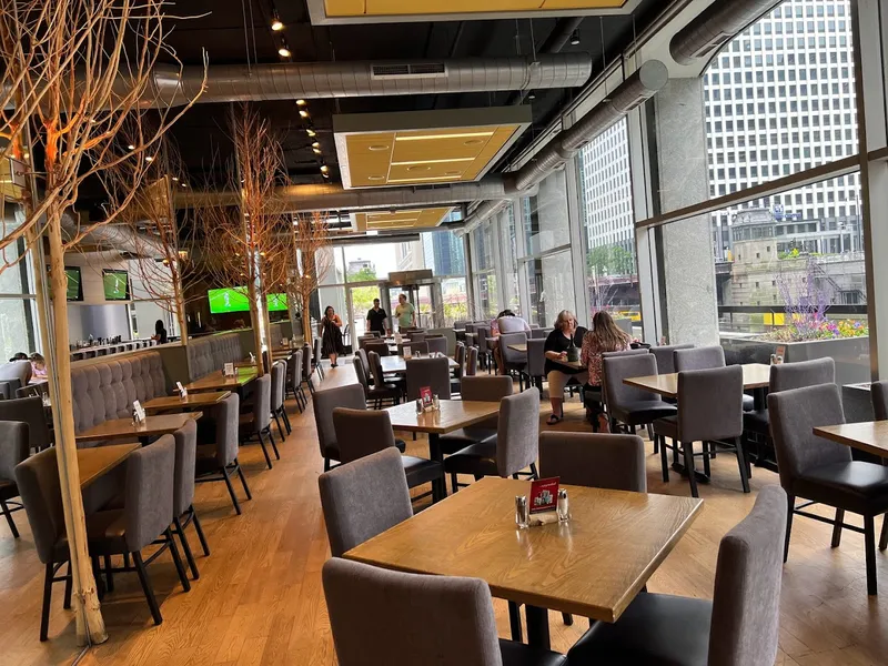 outdoor dining Spoke & Bird Cafe (South Loop) in South Loop