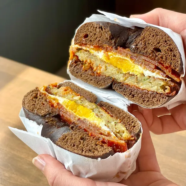 egg sandwich Gotham Bagels - Lakeview in Lake View