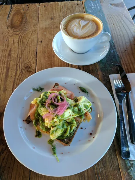 avocado toast Blacksmith in Montrose