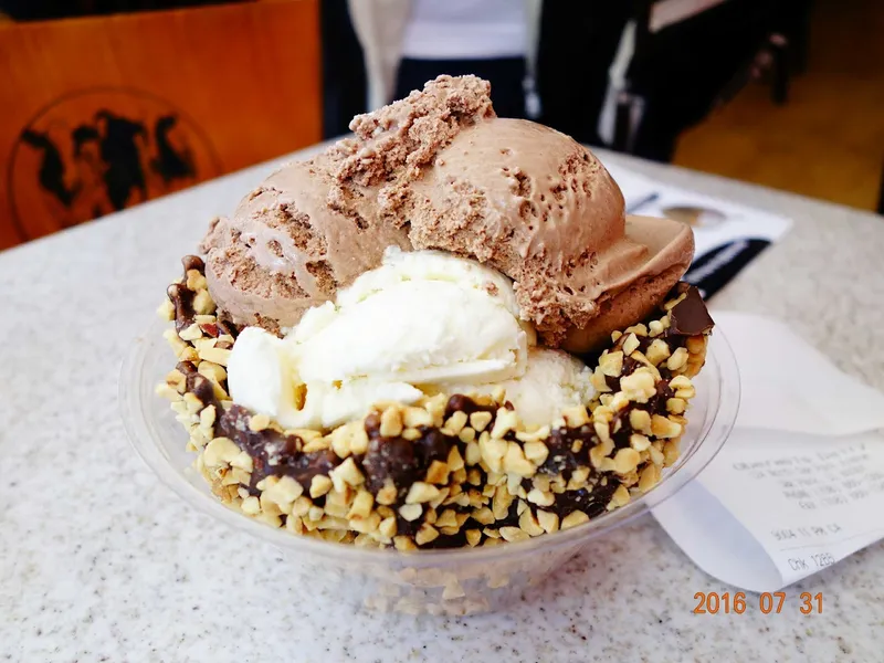 pumpkin desserts Oberweis Ice Cream and Dairy Store