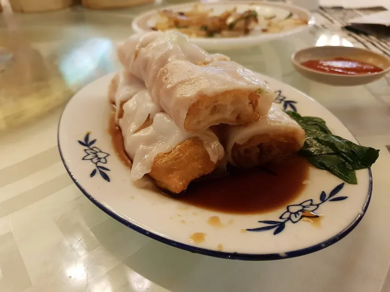 chicken roll Triple Crown Restaurant in Chinatown