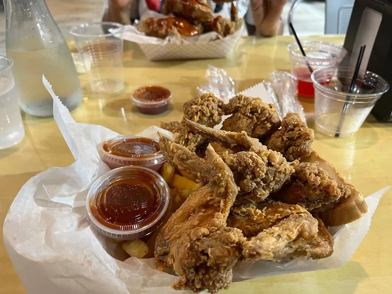 roasted chicken Harolds Shrimp & Chicken